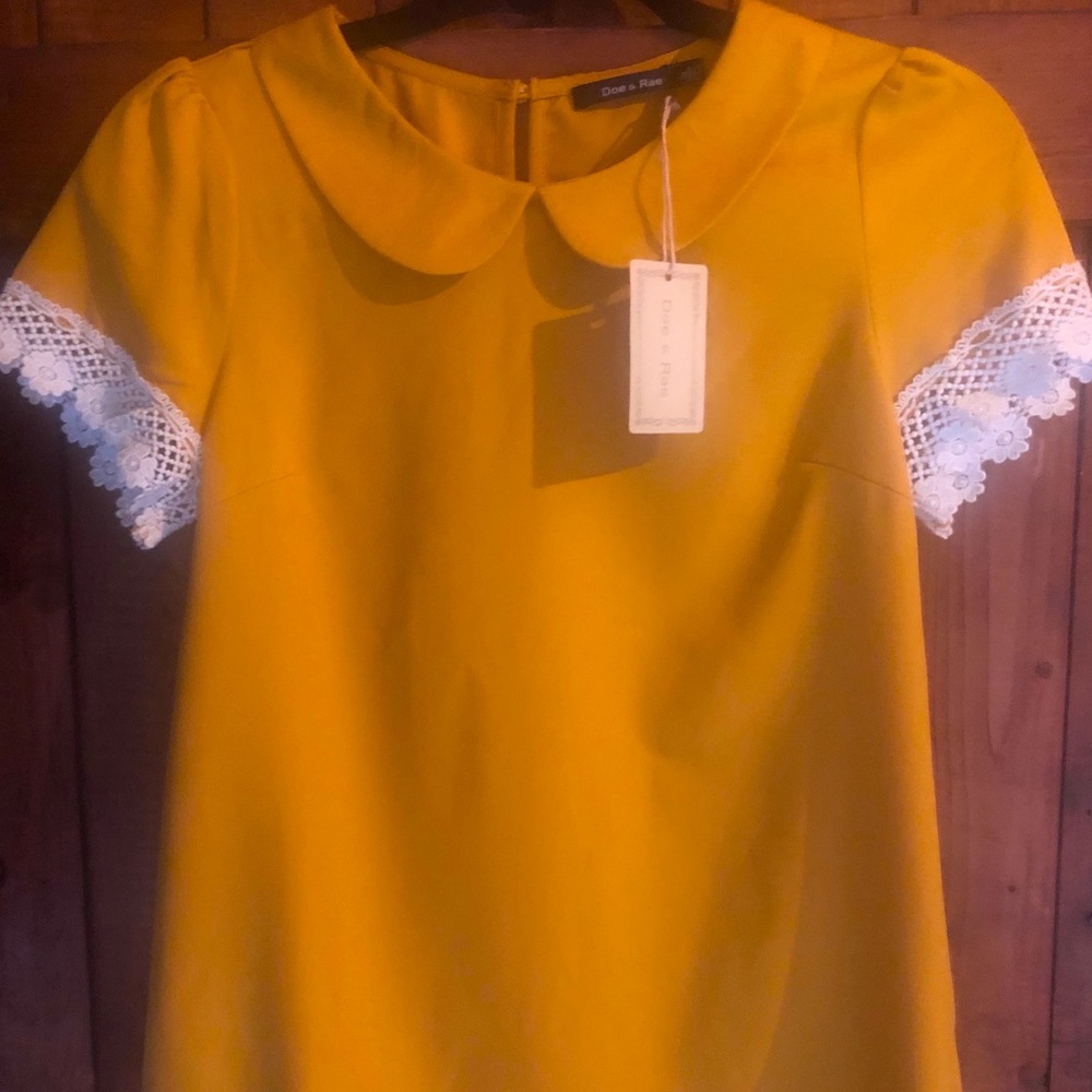 ✨Brand New Collared DOE & RAE Blouse✨